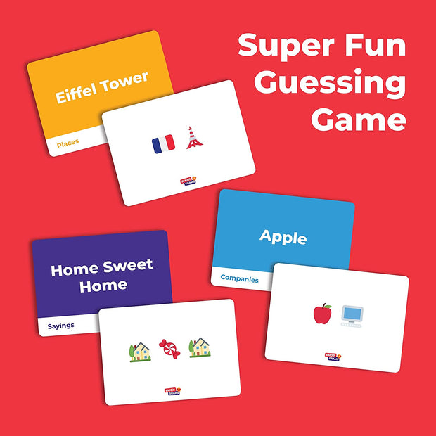 Emojigrams | Super Fun, Family Friendly Guessing Game | 2 to 8 Players
